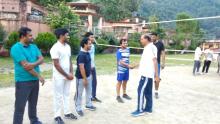 Staff Volleyball Match