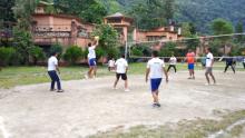 Staff Volleyball Match